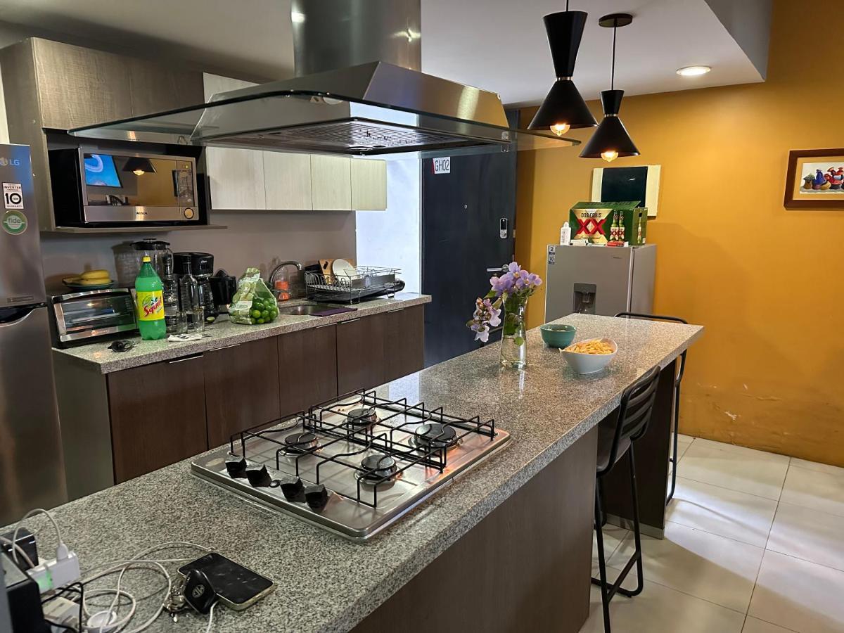 Apartamento Departamento De Lujo, Exclusivo Terraza Y Jardin Gh02 *