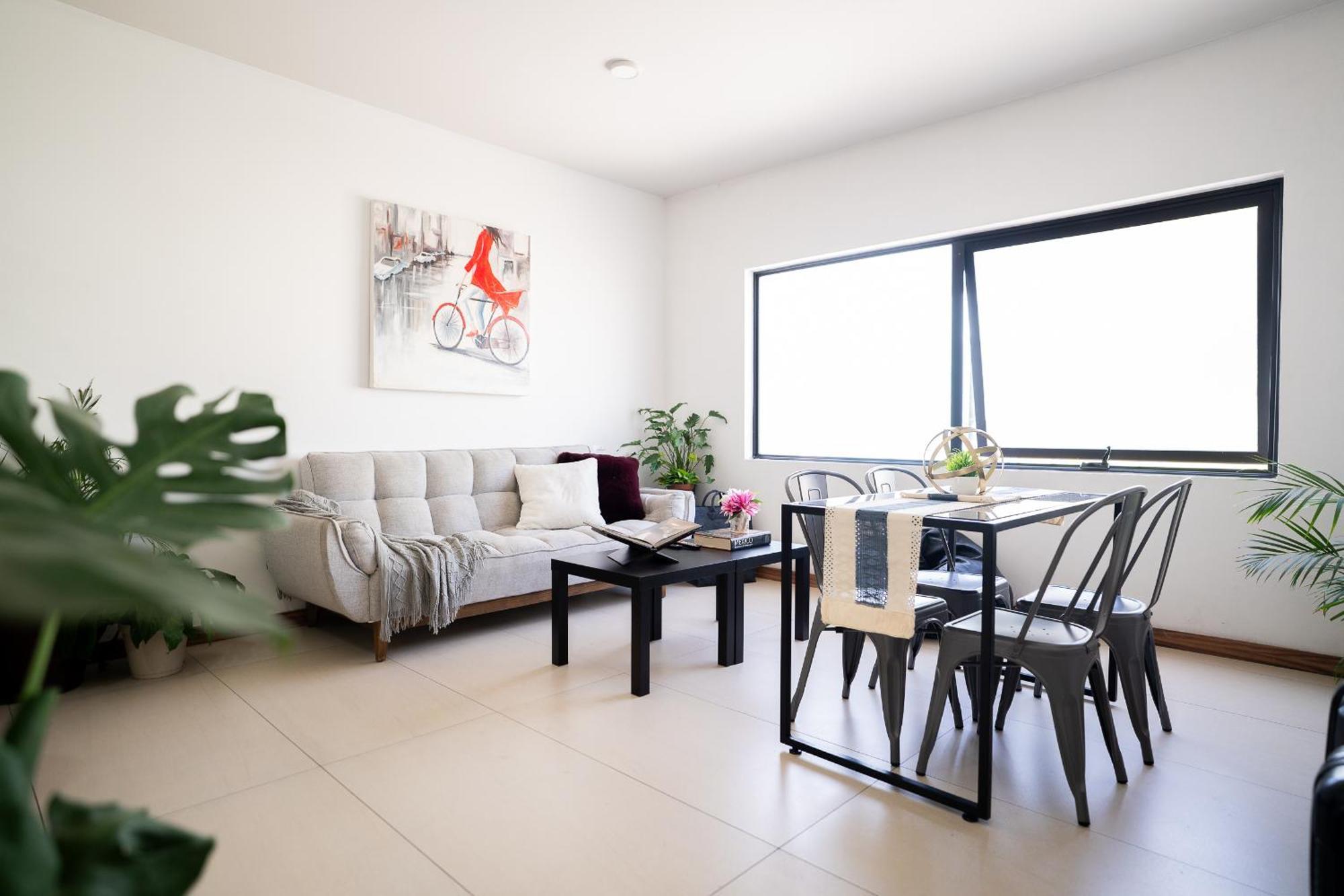 Departamento Corazon De Guadalajara, 4 Camas, Rooftop, Wifi Apartment *