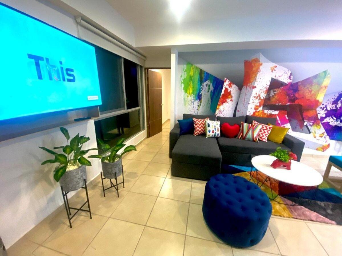 Apartamento 2 Recámaras, Hasta 7 Pax Con Alberca Y Gym