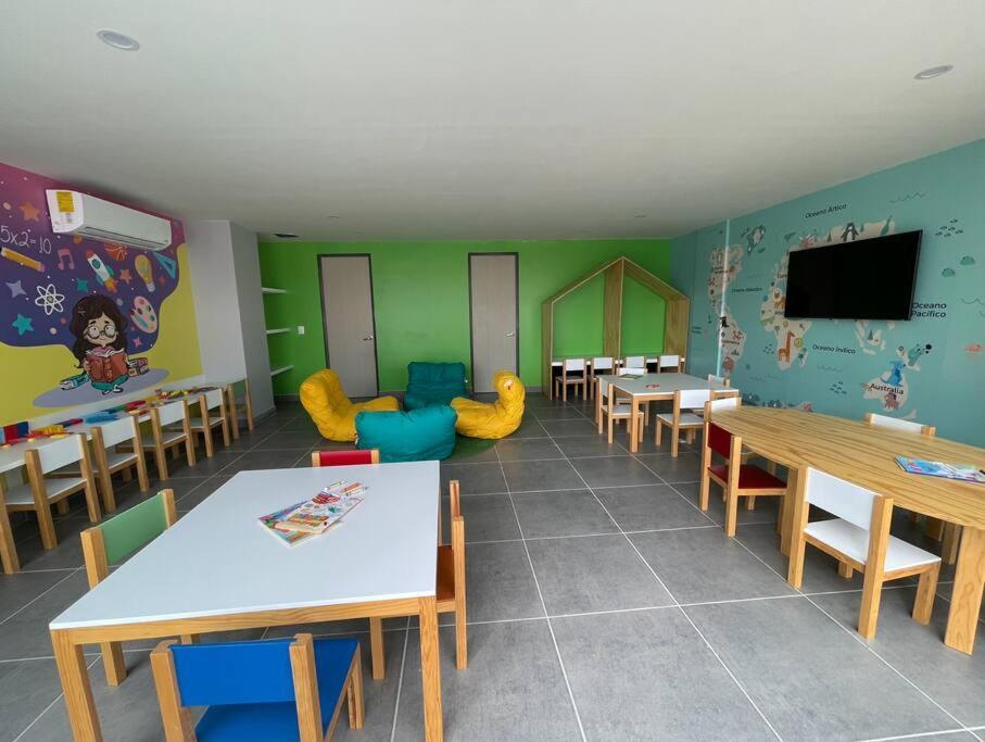 Apartment Depa Boho Al Sur Pet Friendly Piscina Gym Sala De Cine *