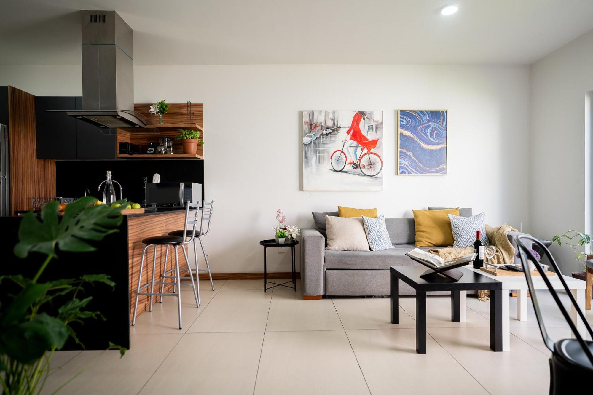 Apartamento A 5 Cuadras Del Consulado Comodo Departamento Familiar Con Patio Trasero Guadalajara