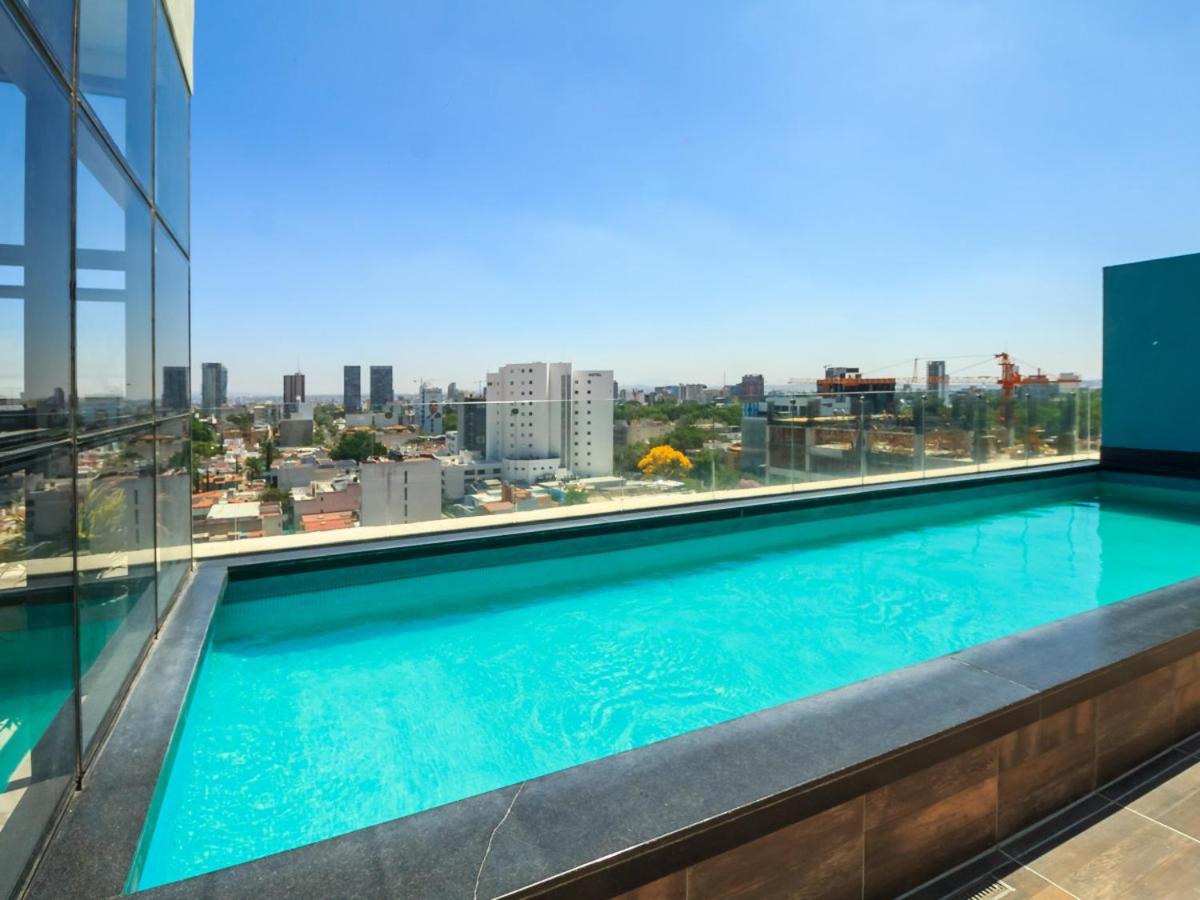 Deluxe W Sofa-bed Terrace & Pool Apartamento Guadalajara