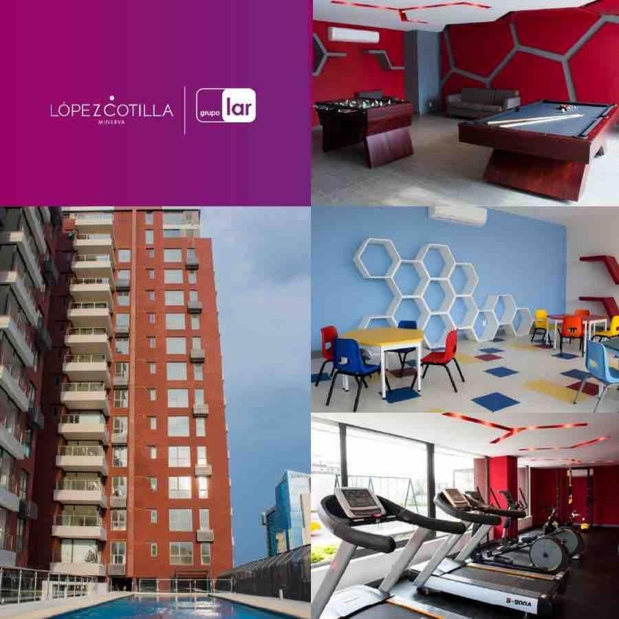 Zona Minerva Vista Ciudad Alberca 3 Rec Gym Asador Apartamento