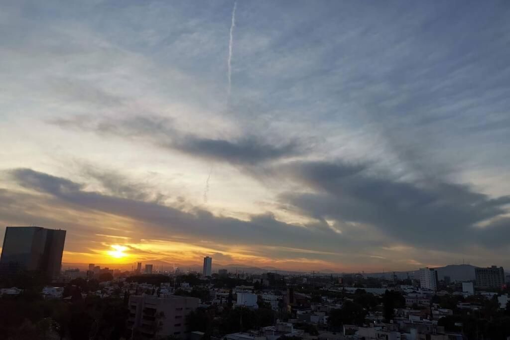 Departamento De Lujo Gdl Zona Minerva, Piso 8,excelente Vista * Guadalajara