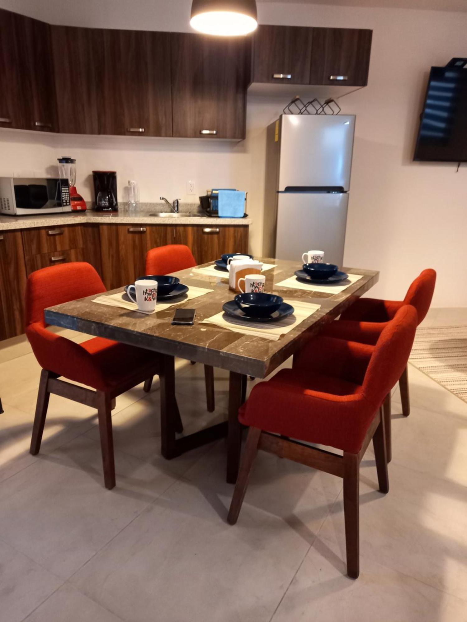 Apartment Centrico Y Estiloso Con Alberca, Ac, Seguridad, Aparcamiento Y Gym