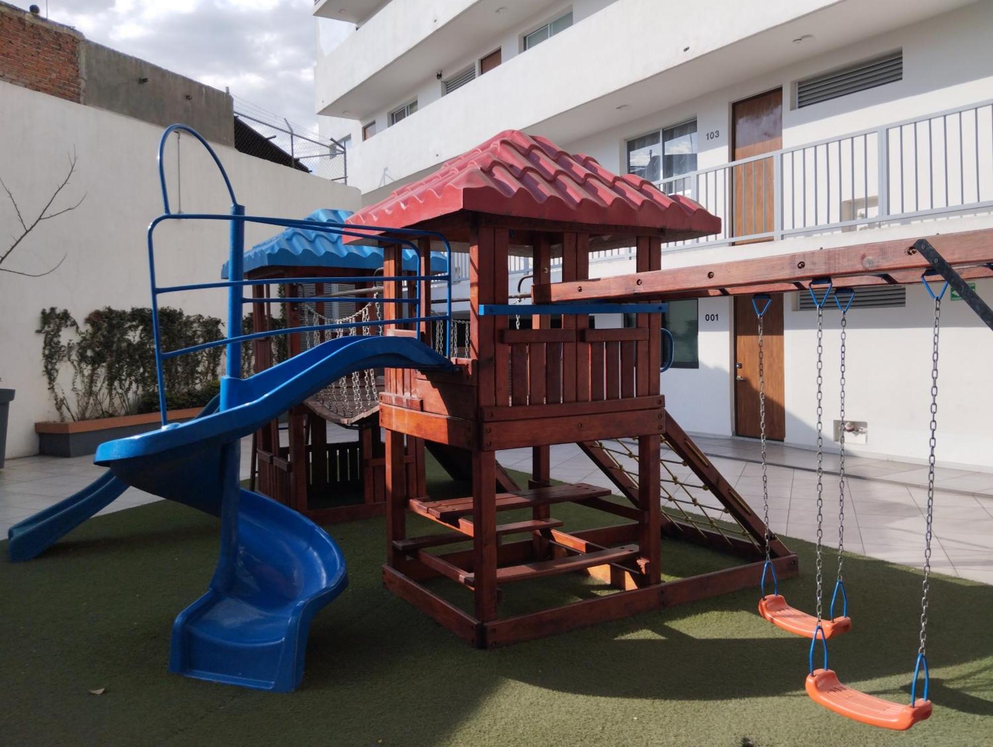 Apartment Centrico Y Estiloso Con Alberca, Ac, Seguridad, Aparcamiento Y Gym *