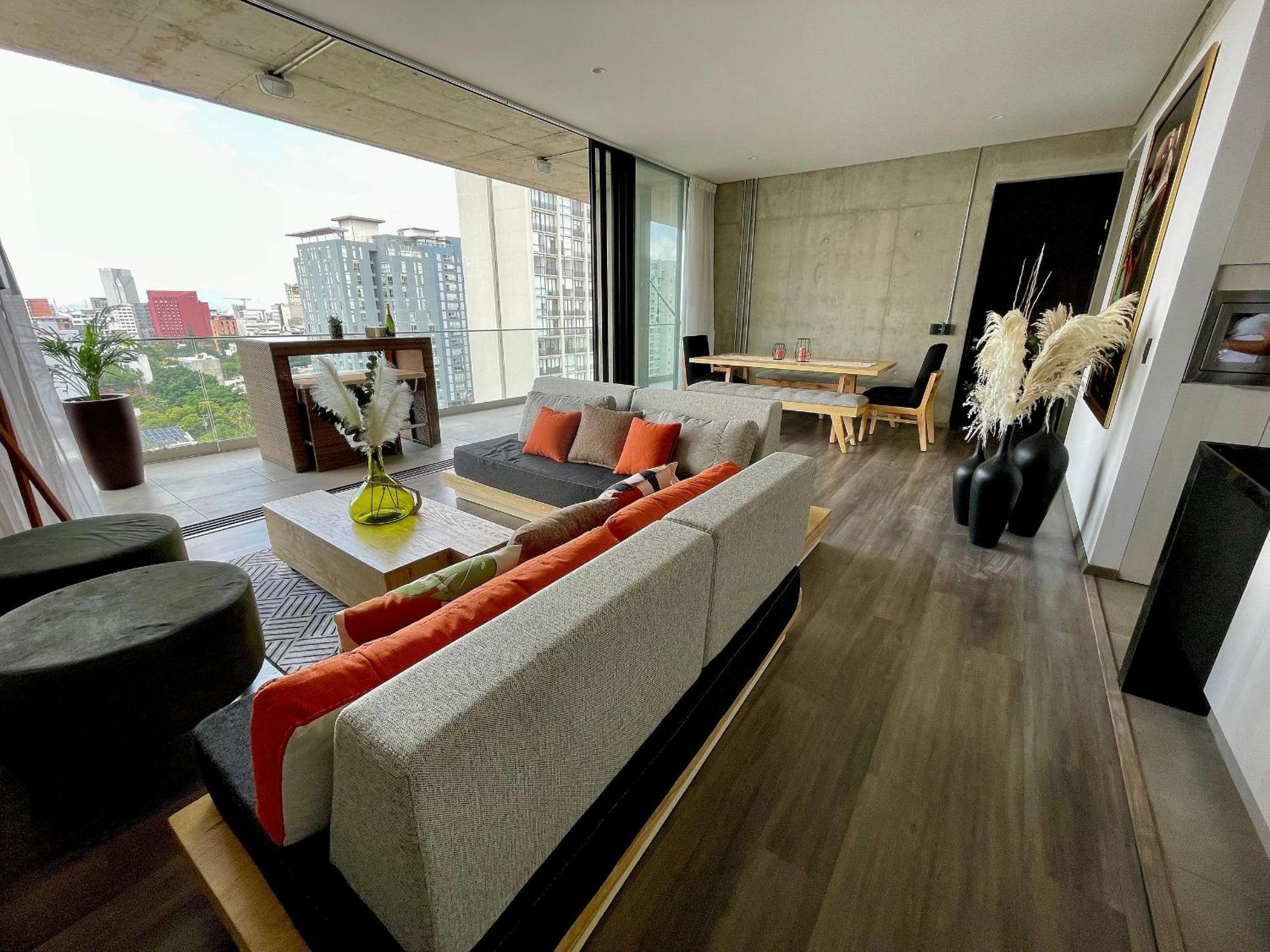 Apartamento Espectacular Diseno, Terraza Con Hamaca Y Jacuzzi Guadalajara
