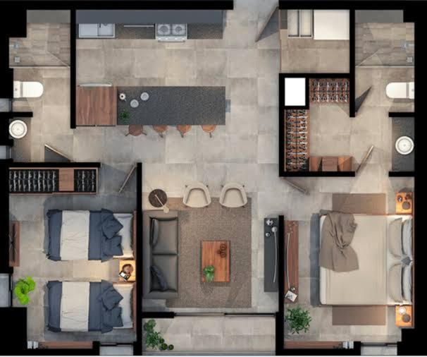 Departamento Residencial Con Alberca Y Gym Apartment Guadalajara