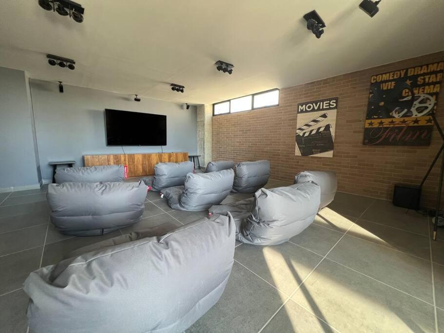 Apartment Depa Boho Al Sur Pet Friendly Piscina Gym Sala De Cine *