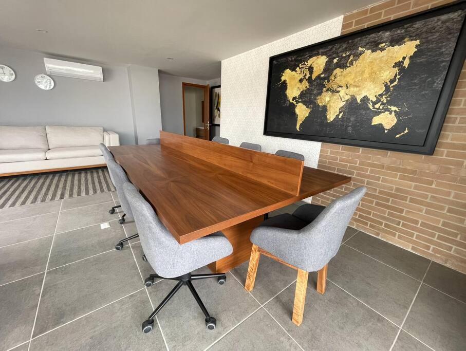 Apartment Depa Boho Al Sur Pet Friendly Piscina Gym Sala De Cine