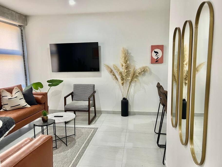 Depa Boho Al Sur Pet Friendly Piscina Gym Sala De Cine Apartment