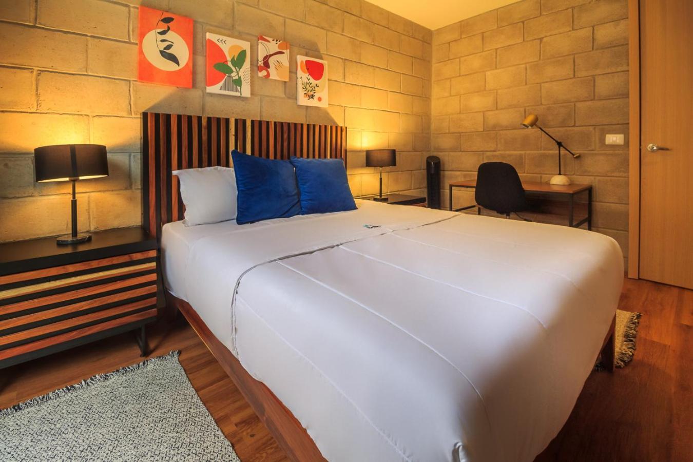 Designer Loft W Gym Coworking 2bd Apartamento
